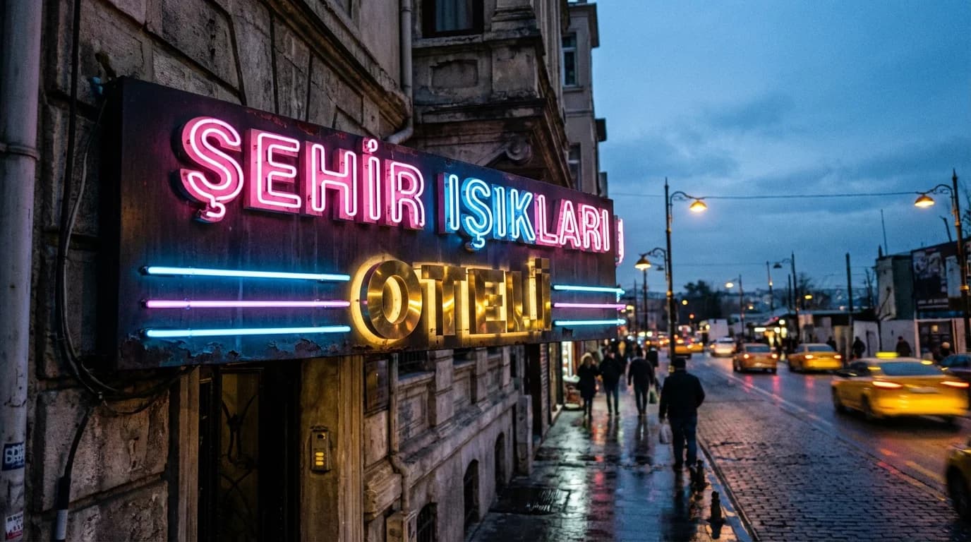 Hotel Sign In Istanbul Ee0560b İstanbul — TabelaTR
