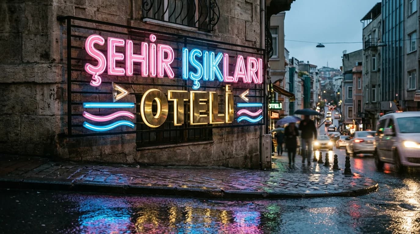 Hotel Sign In Istanbul F İstanbul — TabelaTR