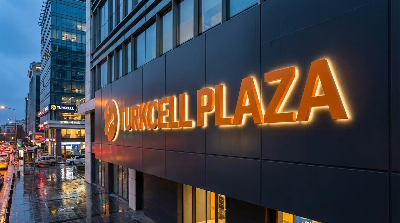 Alüminyum Kutu Harf Tabela İstanbul uygulama örneği — TabelaTR