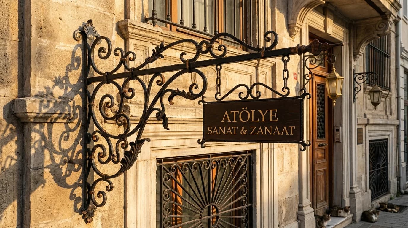 Hazır Dekoratif Ferforje İstanbul uygulama örneği — TabelaTR