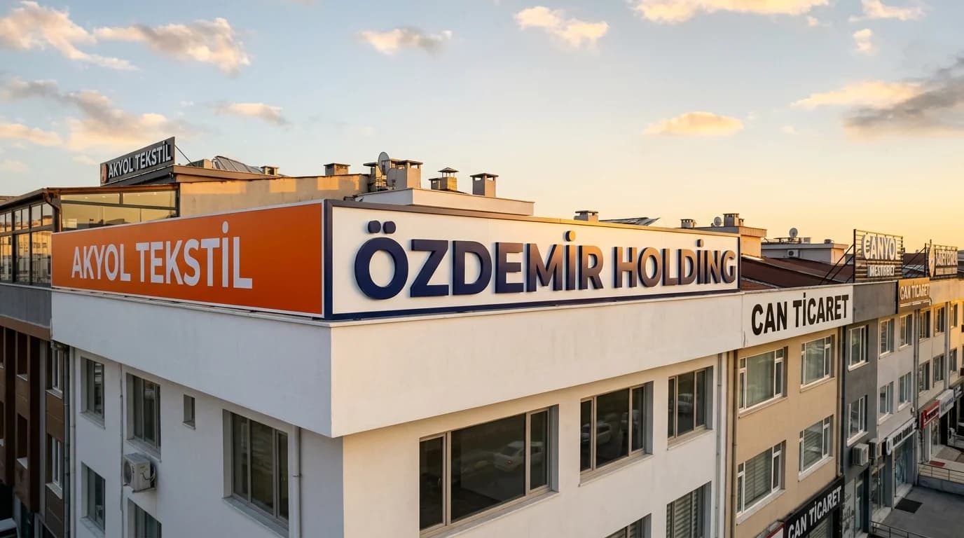 Parapet Tabela İstanbul uygulama örneği — TabelaTR