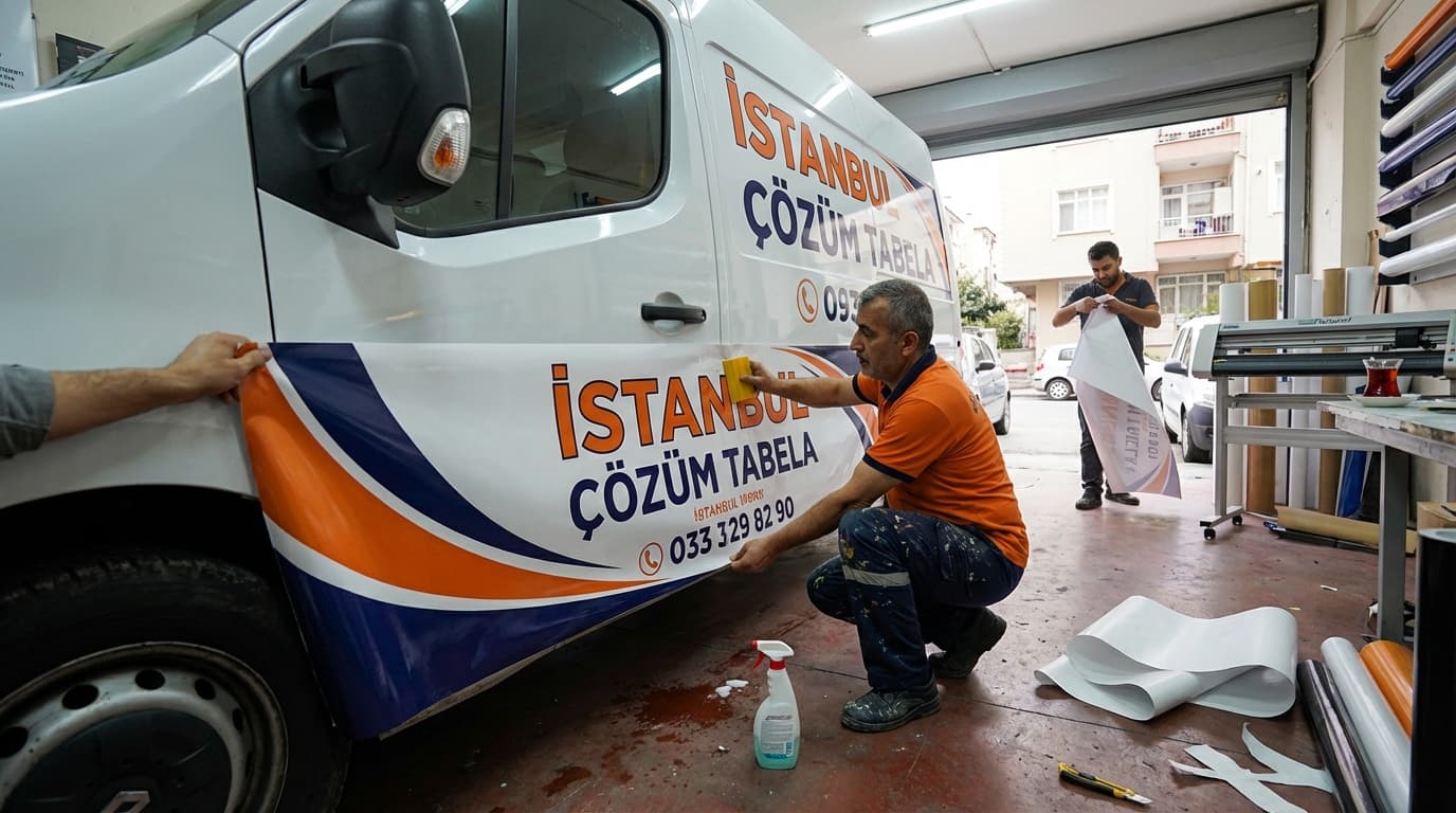 Araç Giydirme — İstanbul tabela