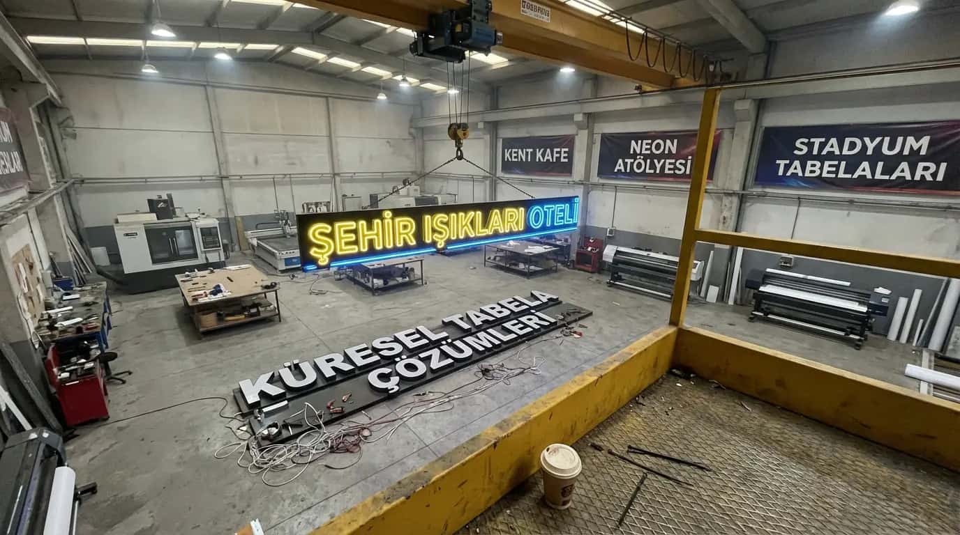 TabelaTR - Türkiye geneli tabela üretimi ve montajı