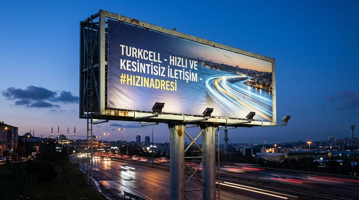 Billboard Tabela — İstanbul tabela