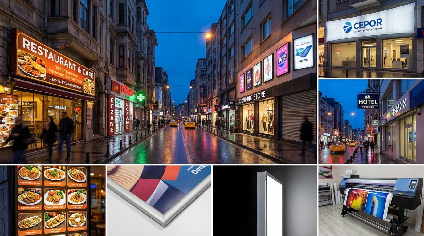 Light Box Tabela — İstanbul tabela