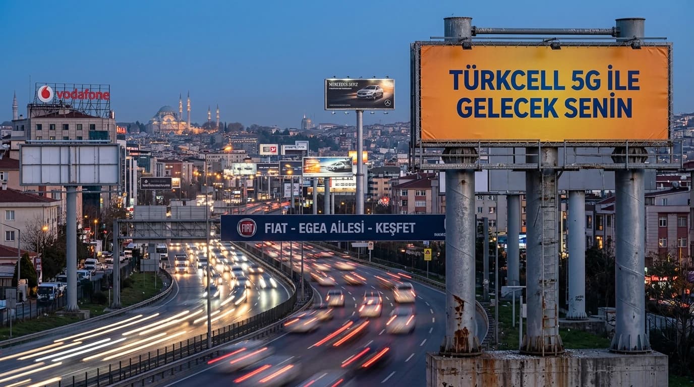 Billboard Tabela — İstanbul tabela