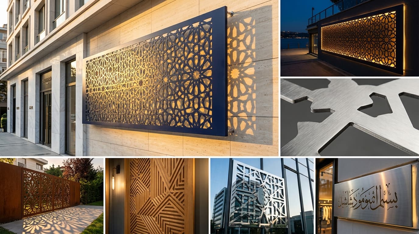 Dekupe Oyma Tabela — İstanbul tabela