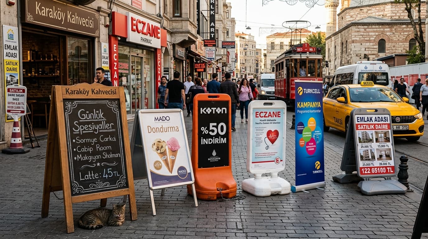 Duba Reklam Tabela — İstanbul tabela
