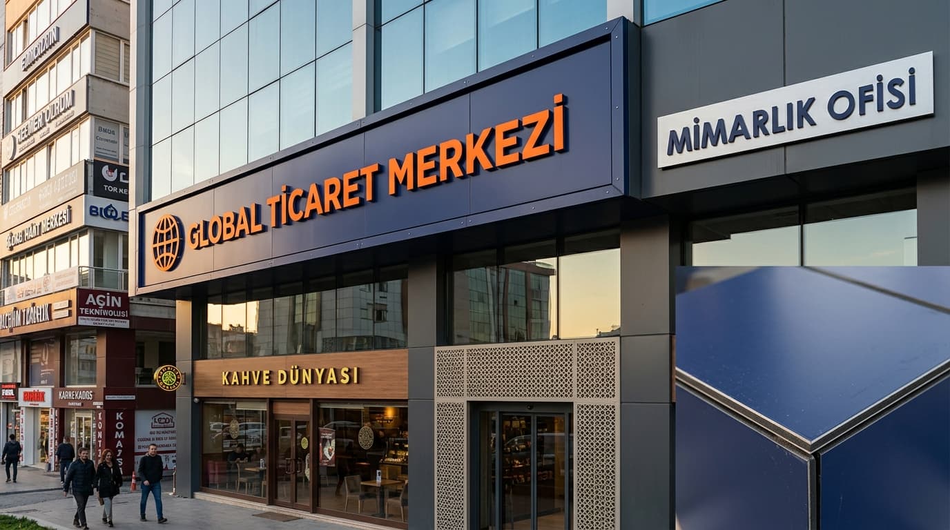 Kompozit Tabela — İstanbul tabela