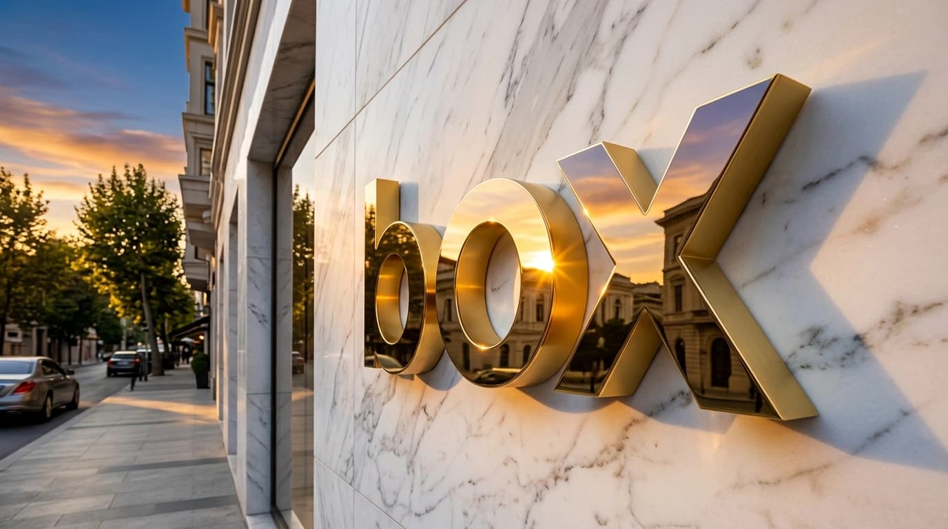 Gold / Altın Kutu Harf — İstanbul tabela