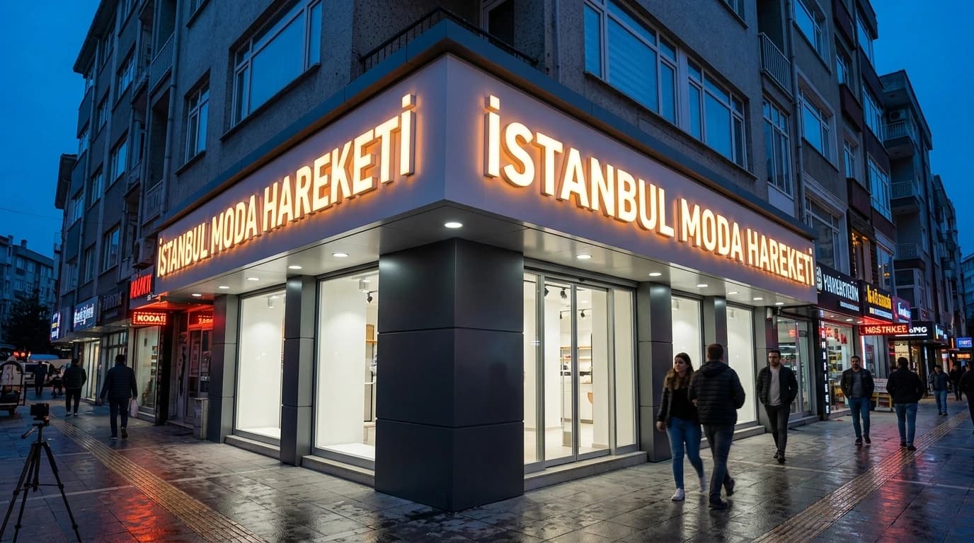 Pleksi Kutu Harf — İstanbul tabela