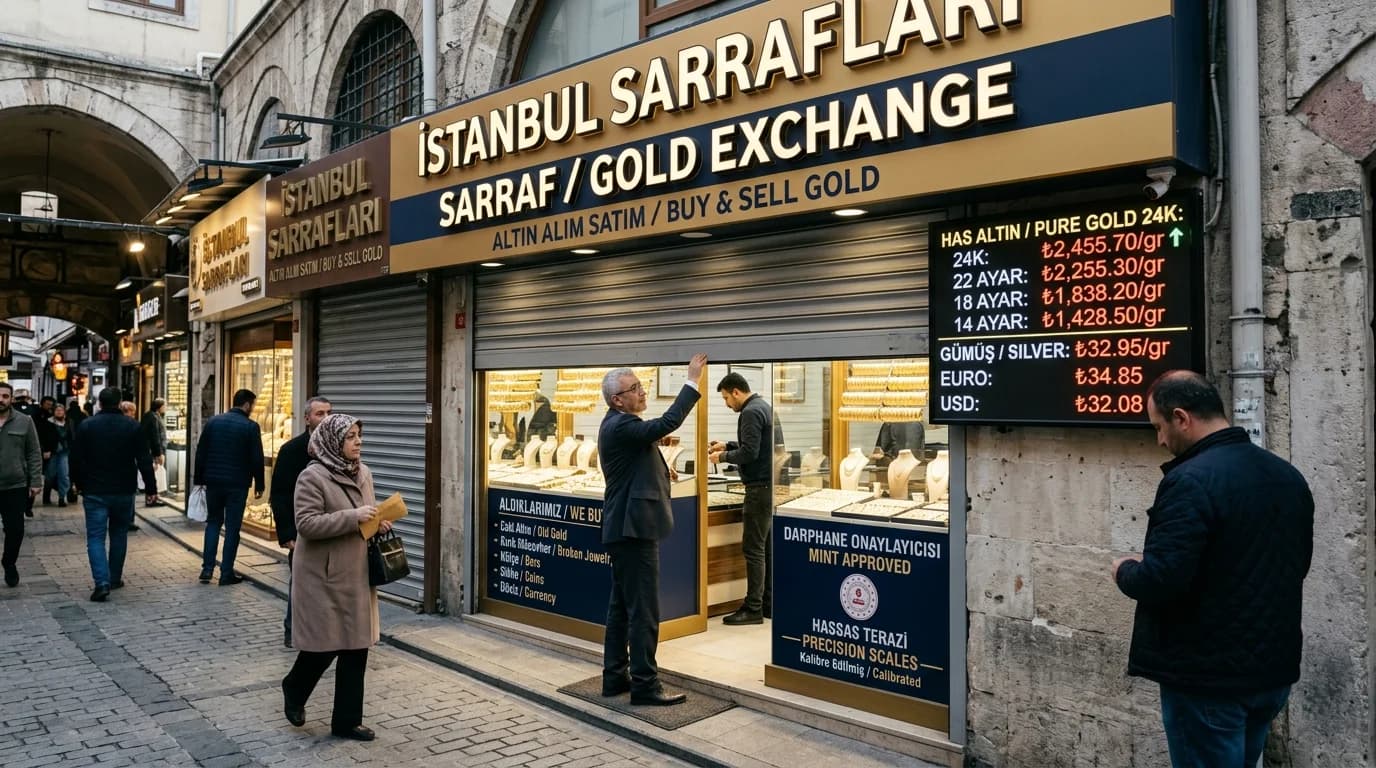 Kuyumcu Tabelası — İstanbul tabela