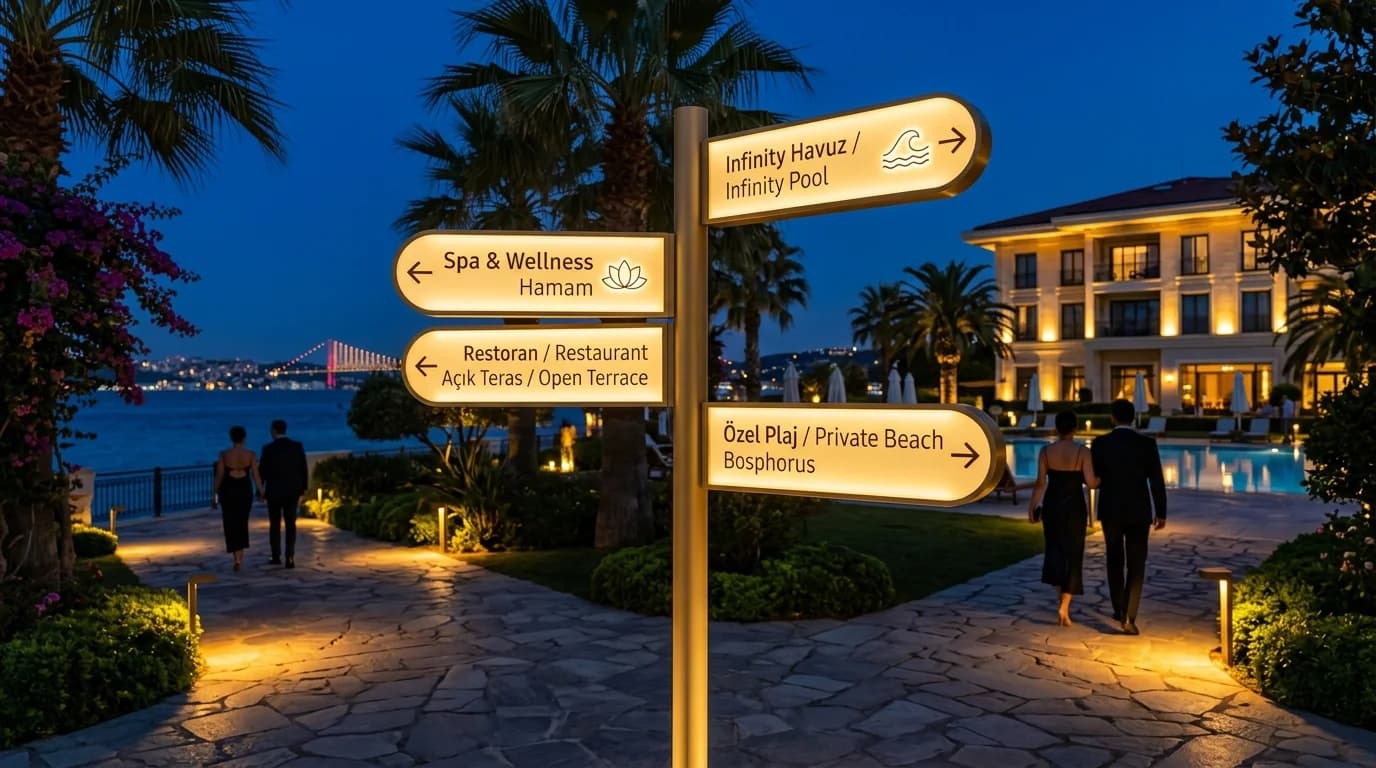 Bahçe Yönlendirme — İstanbul yönlendirme sistemi