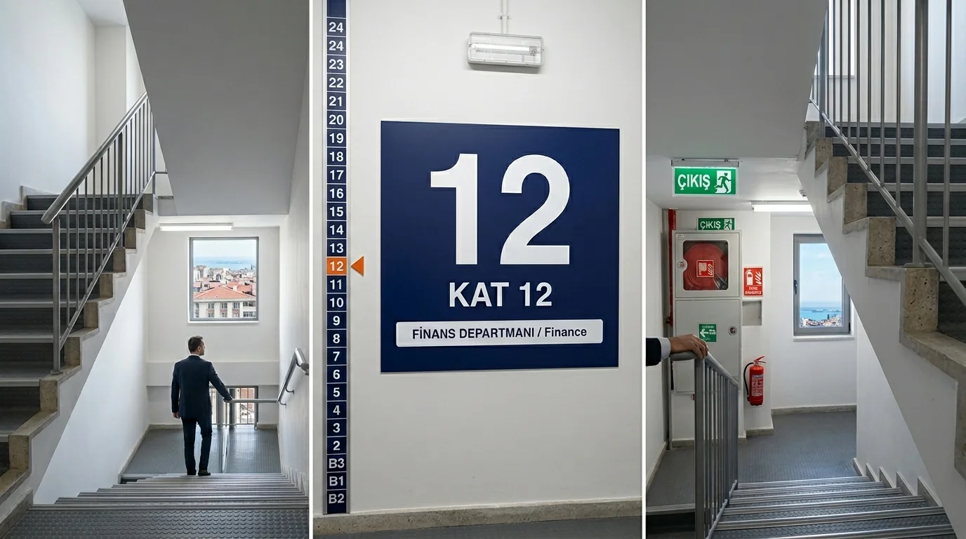 Kat Yönlendirme — İstanbul yönlendirme sistemi