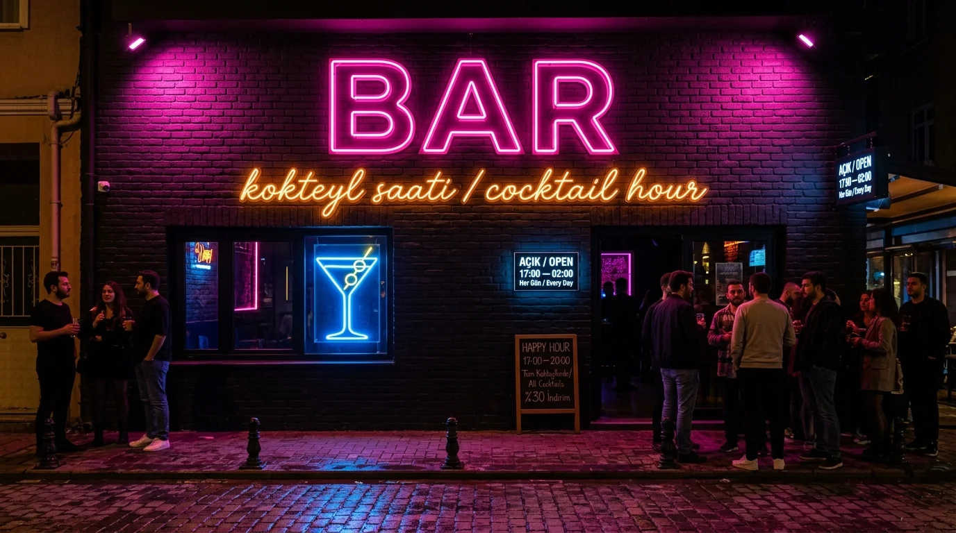 Kafe ve restoran tabelası tasarım rehberi